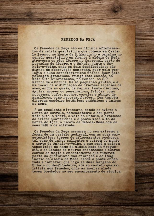潘皮略萨迪塞拉Casas Da Escola - "A Escola" - Meas别墅 外观 照片